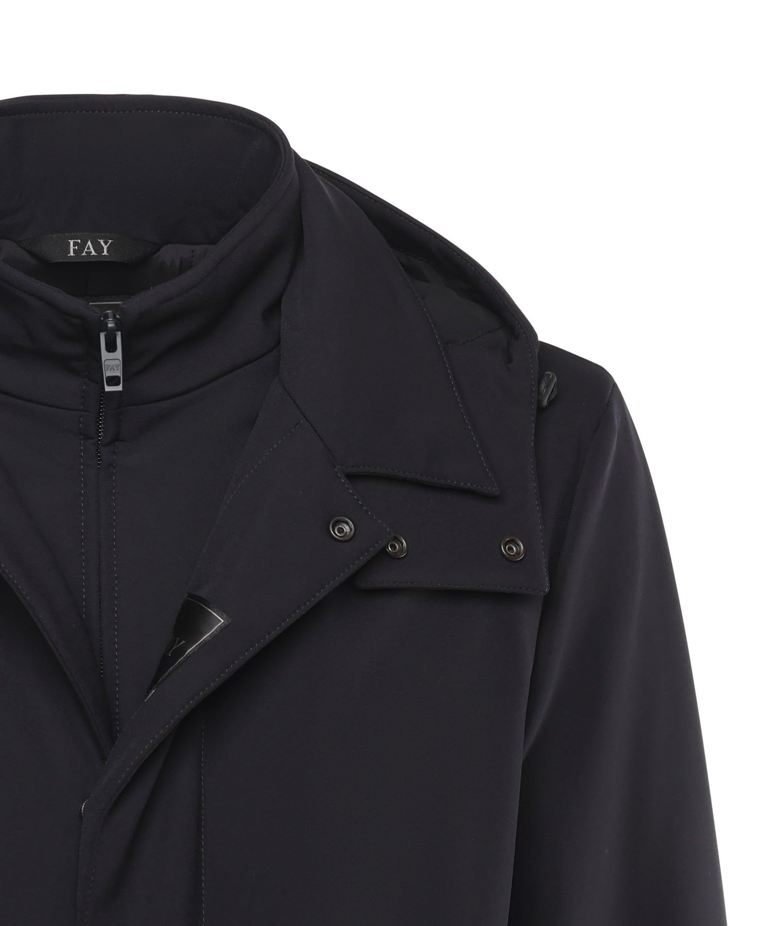 Morning coat travel in jersey stretch NAM6151037JXRF U807 FAY 
