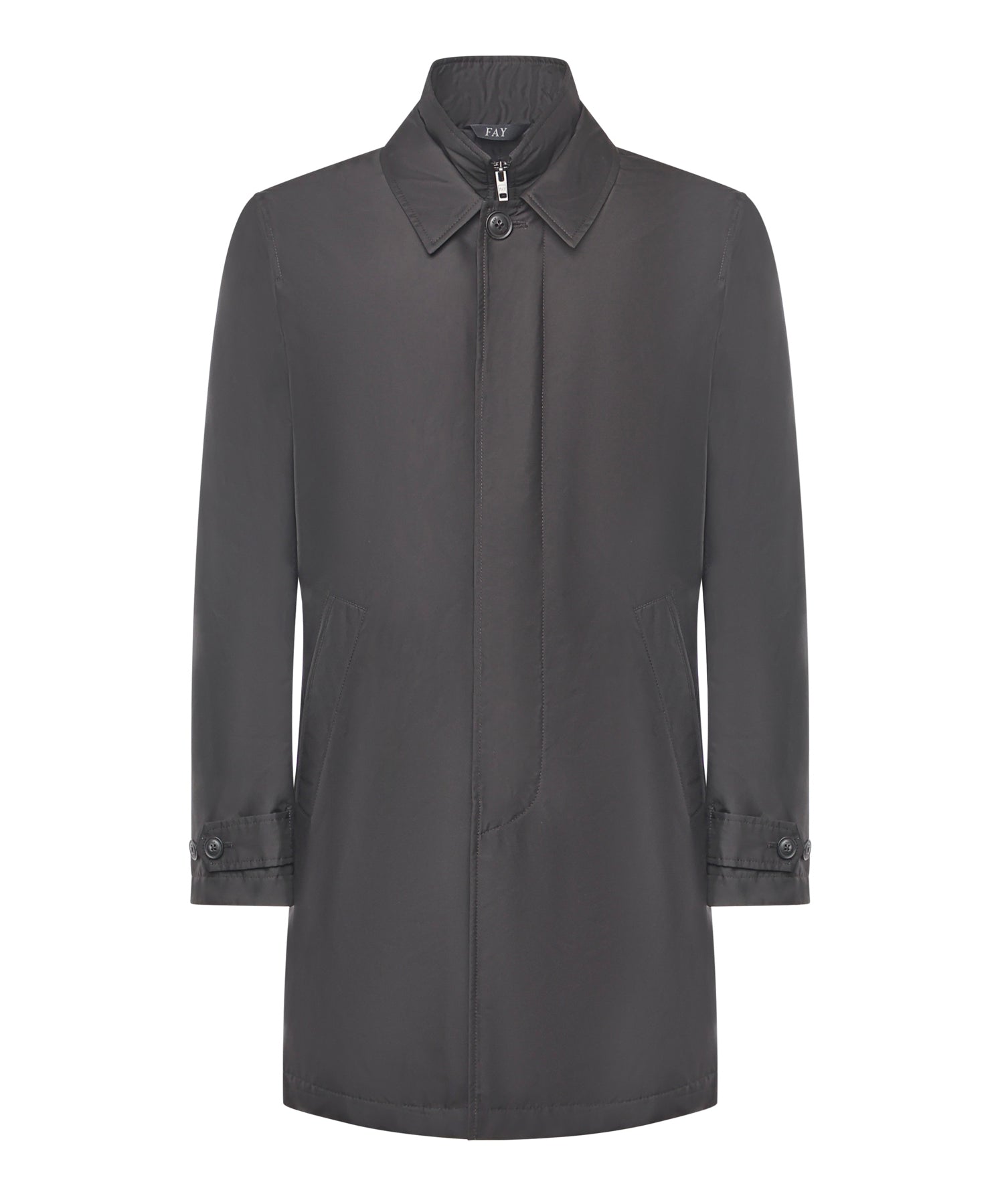 Morning coat in popeline tecnico NAM62510160AXX B999 FAY 