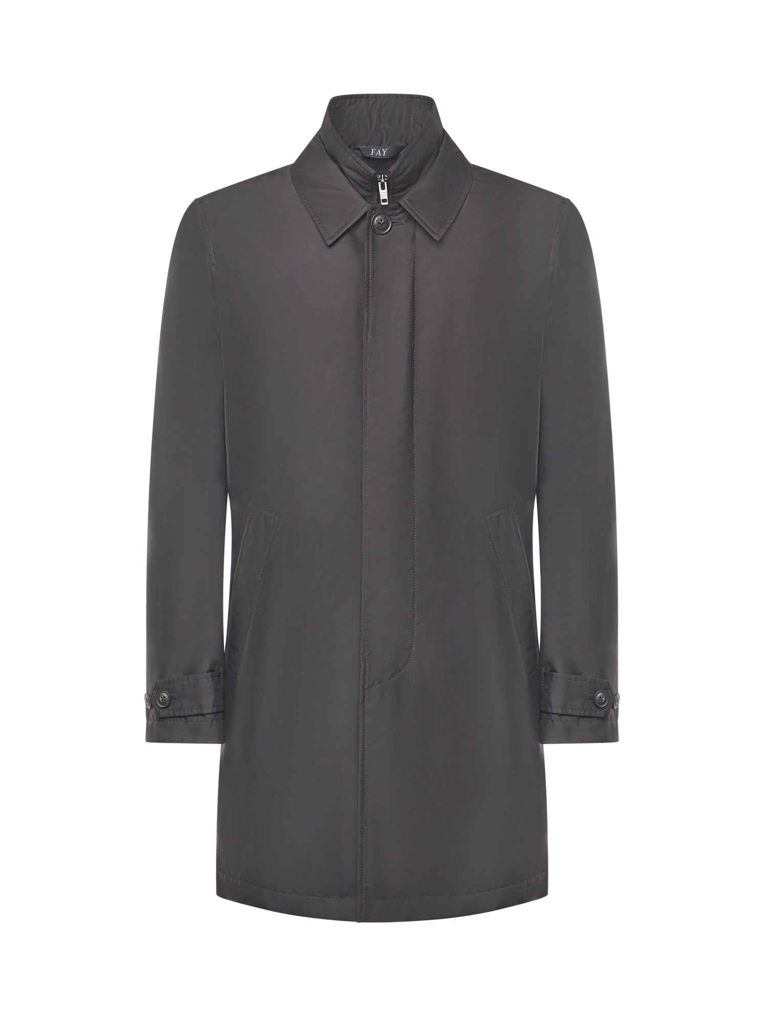 Morning coat in popeline tecnico NAM62510160AXX B999 FAY 
