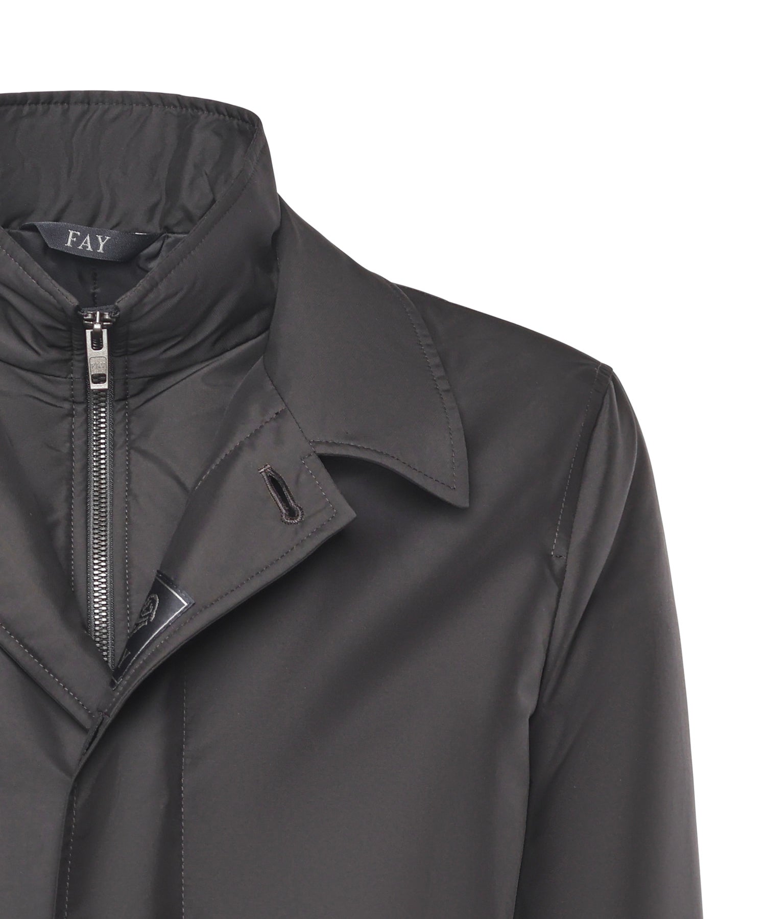 Morning coat in popeline tecnico NAM62510160AXX B999 FAY 
