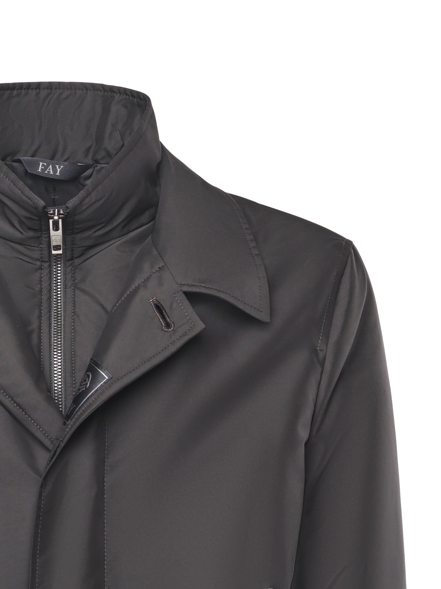 Morning coat in popeline tecnico NAM62510160AXX B999 FAY 