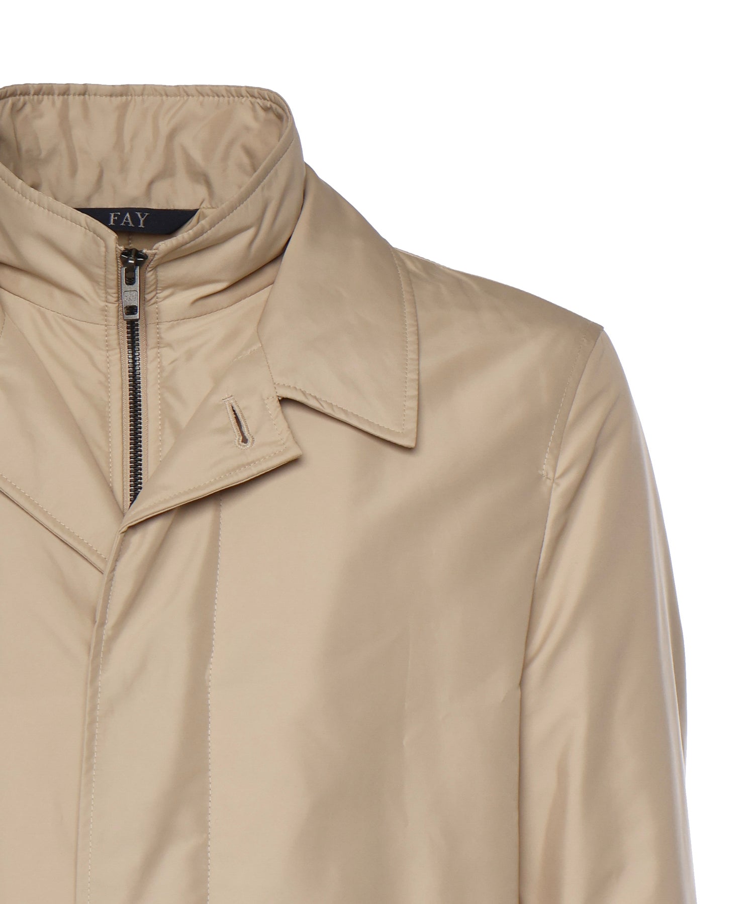 Morning coat in popeline tecnico NAM62510160AXX C003 FAY 