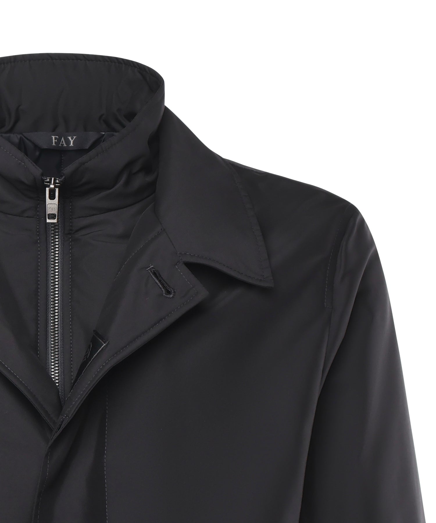 Morning coat in popeline tecnico NAM62510160AXX U804 FAY 
