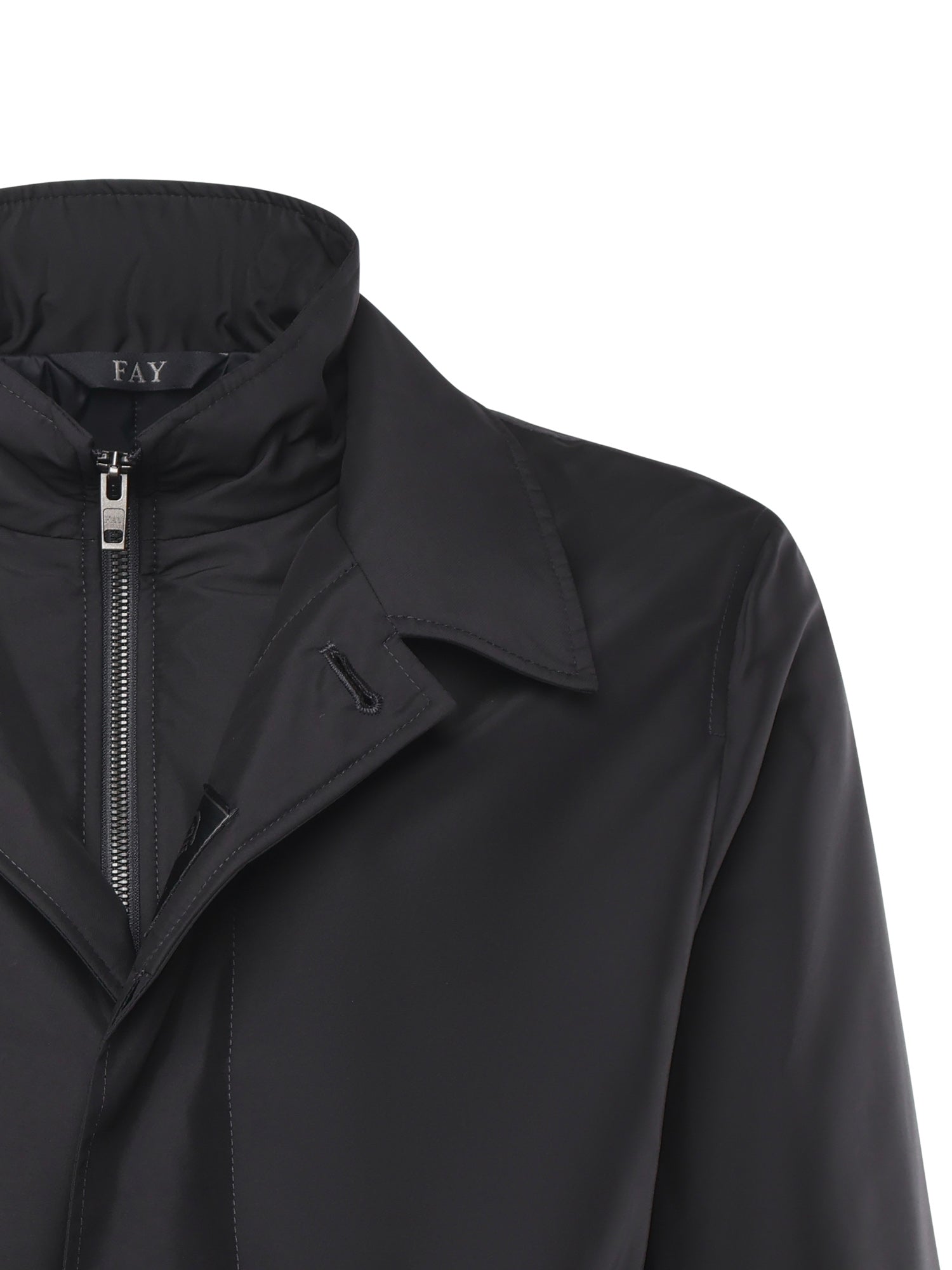 Morning coat in popeline tecnico NAM62510160AXX U804 FAY 