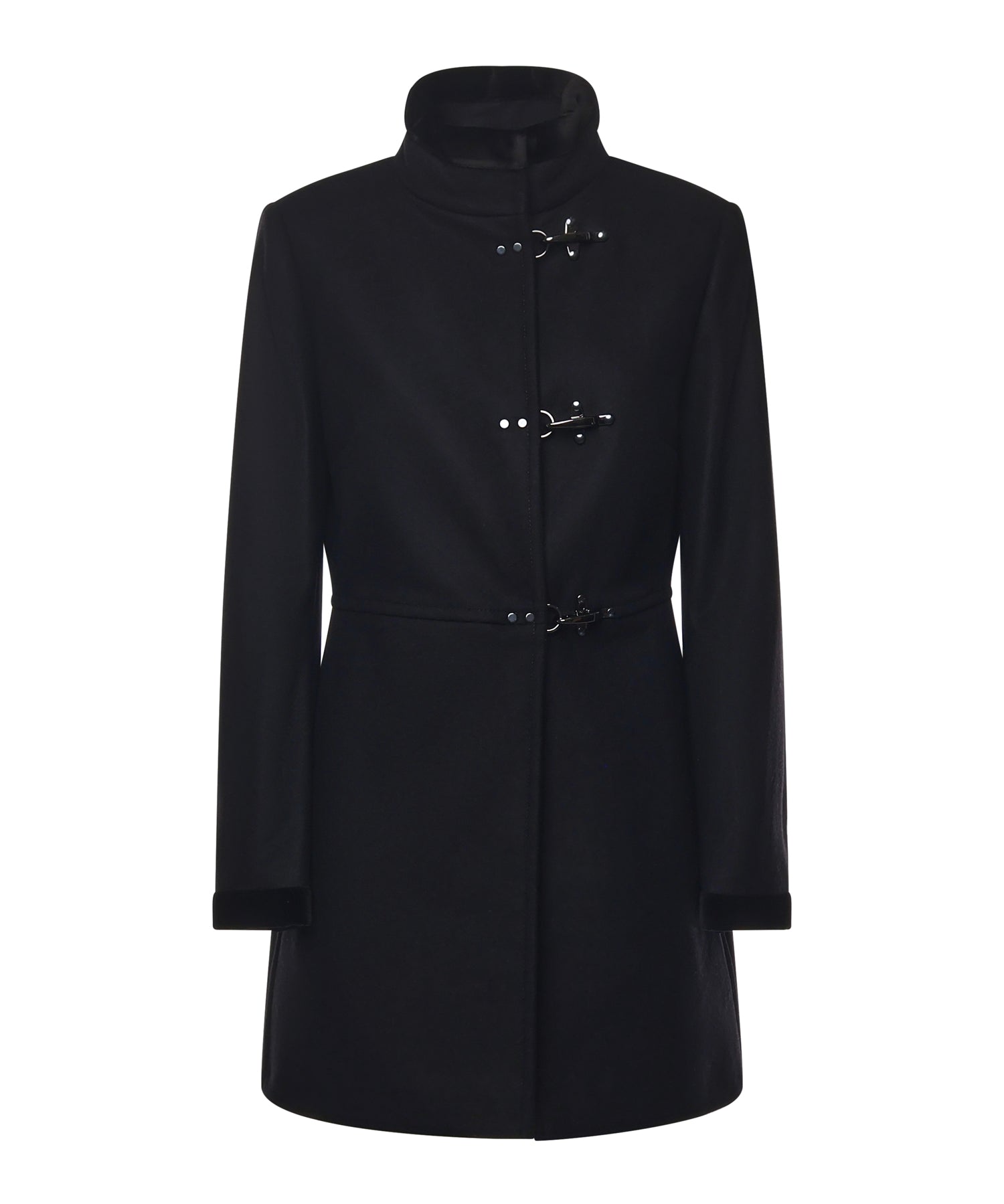 Cappotto Virginia in panno di lana NAW50514000SGL B999 FAY 