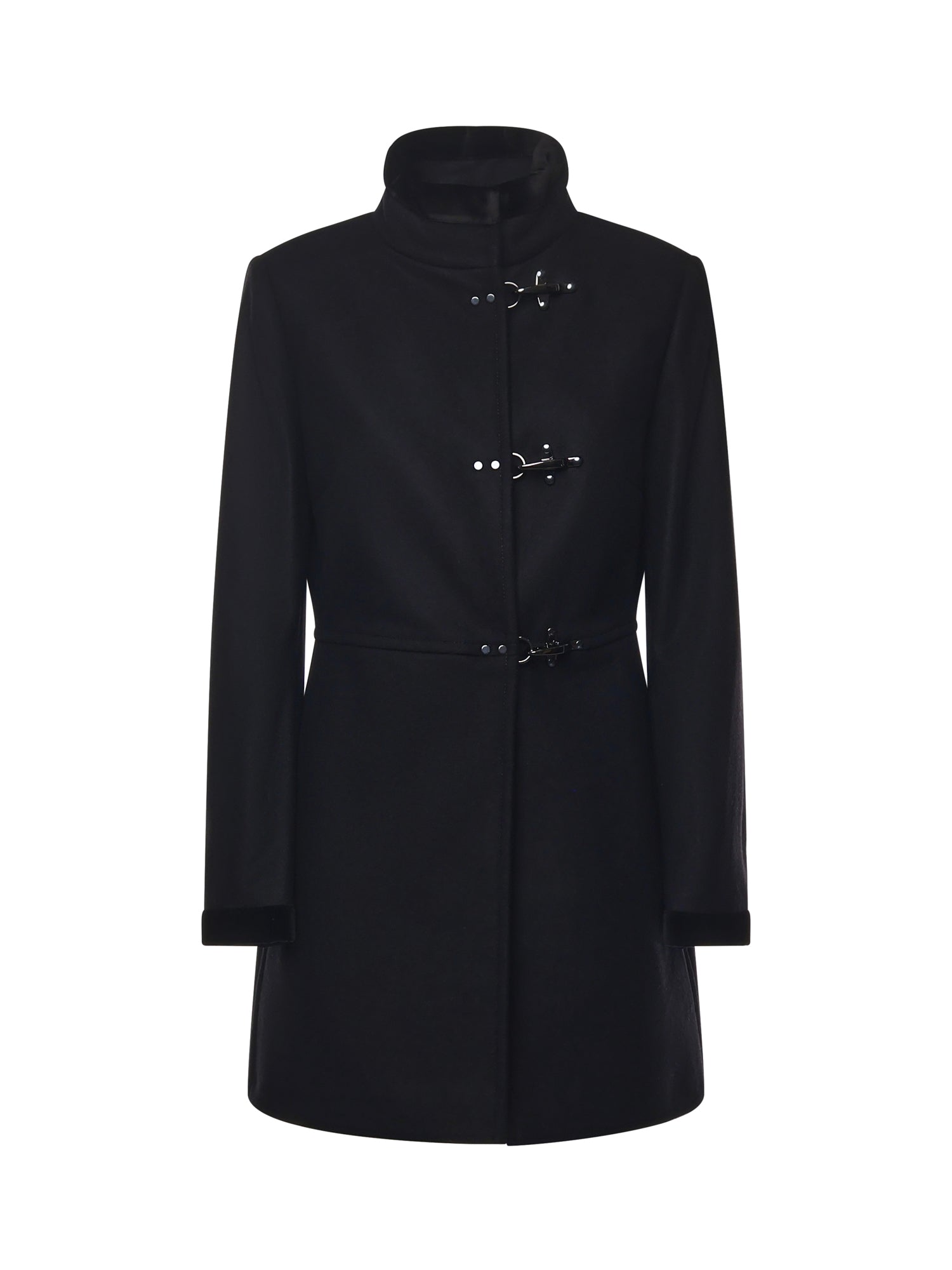 Cappotto Virginia in panno di lana NAW50514000SGL B999 FAY 
