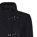 Cappotto Virginia in panno di lana NAW50514000SGL B999 FAY 