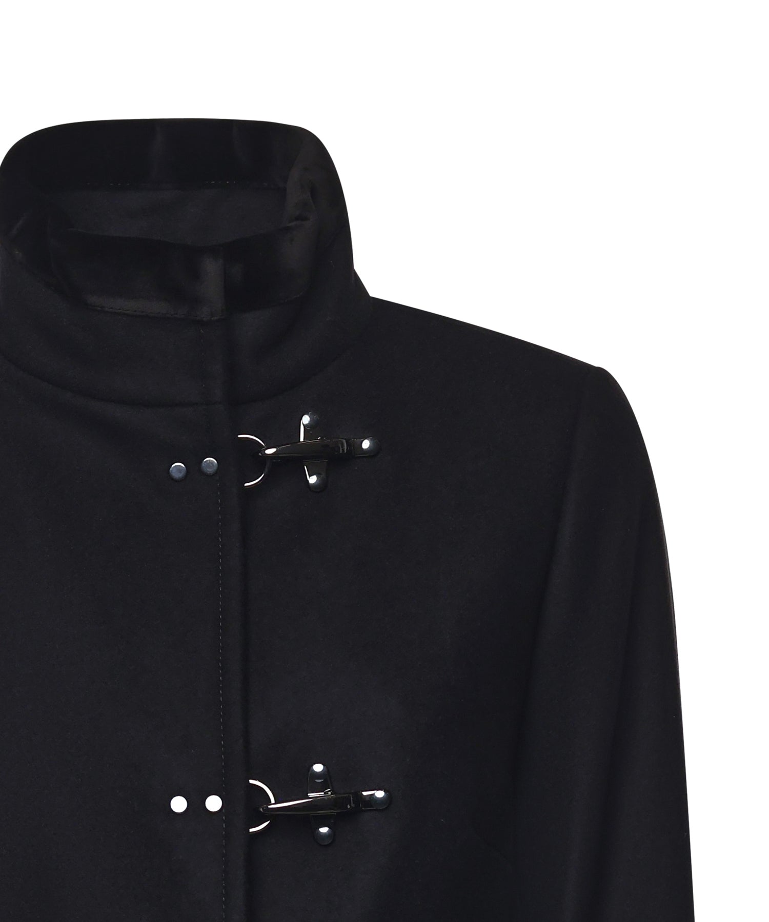 Cappotto Virginia in panno di lana NAW50514000SGL B999 FAY 