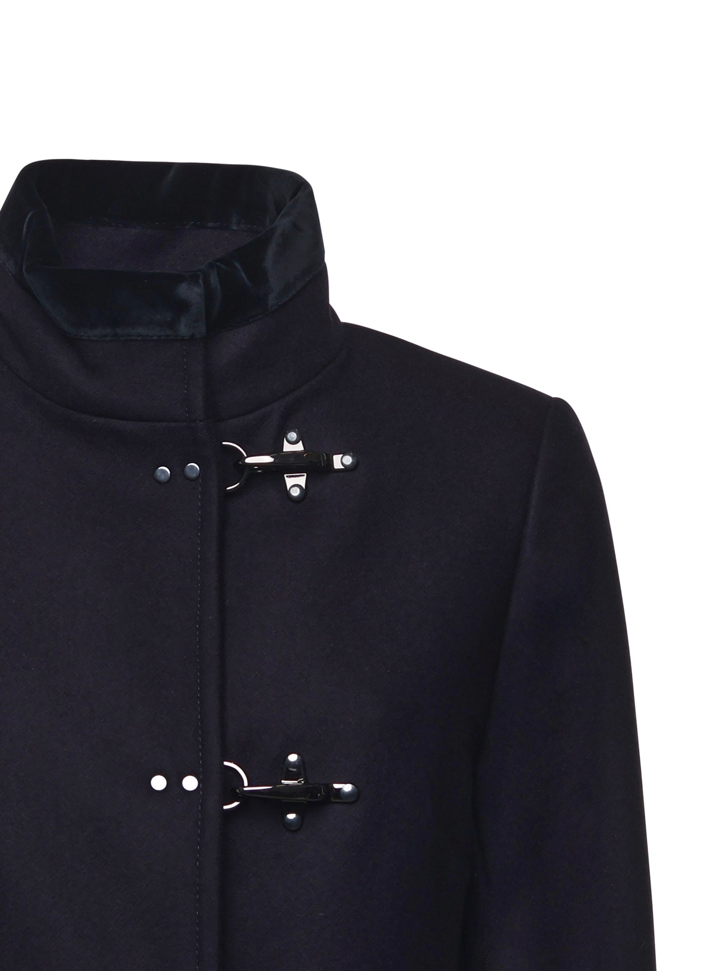 Cappotto Virginia in panno di lana NAW50514000SGL U809 FAY 