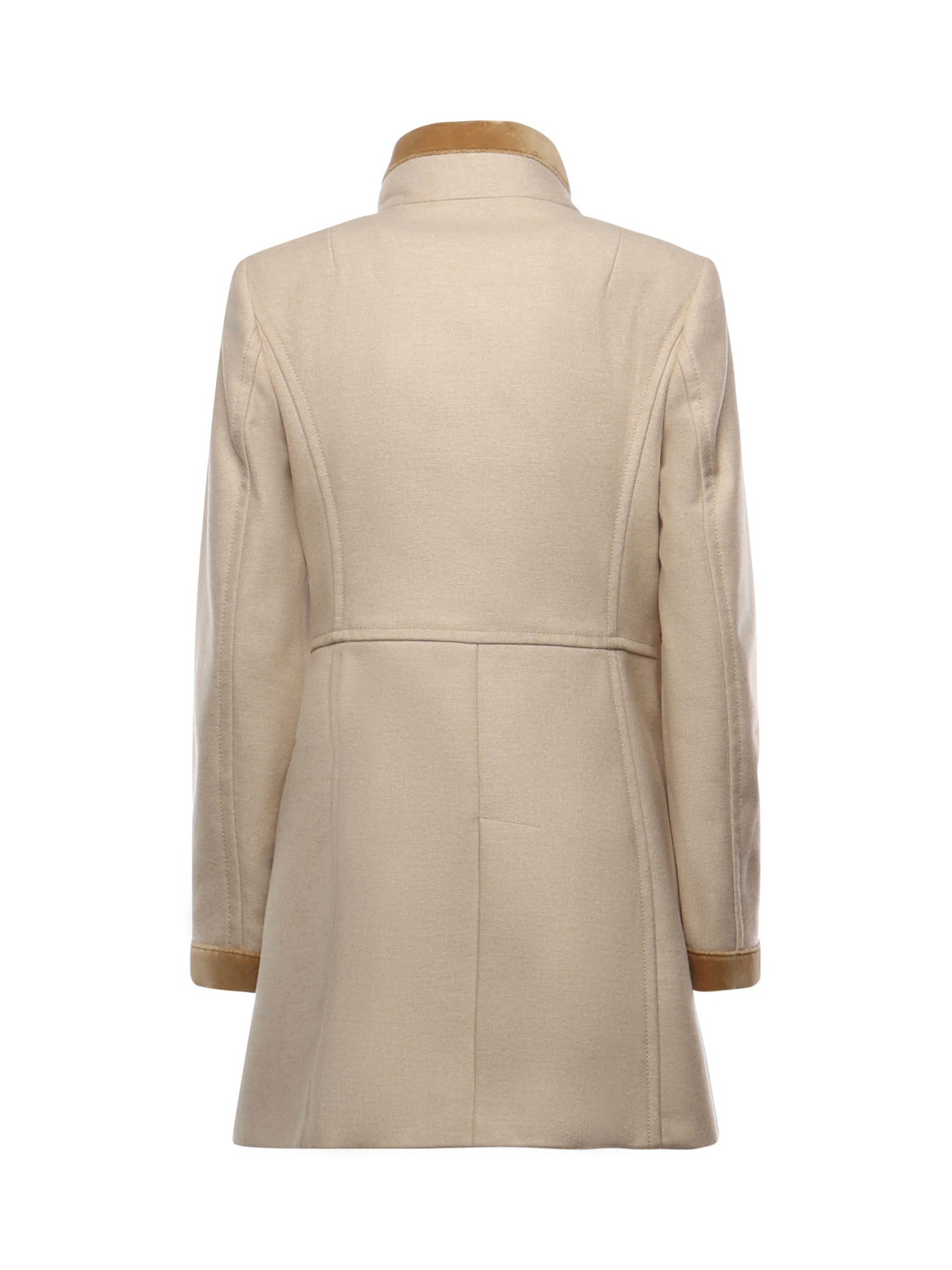 Cappotto Virginia in panno di lana mélange NAW50514000XMY C002 FAY 