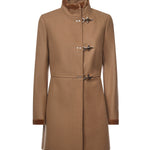 Cappotto Virginia in panno di lana mélange NAW50514000XMY C813 FAY 