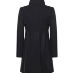 Cappotto Romantic in panno di lana mélange NAW5051Y050SGL B999 FAY 