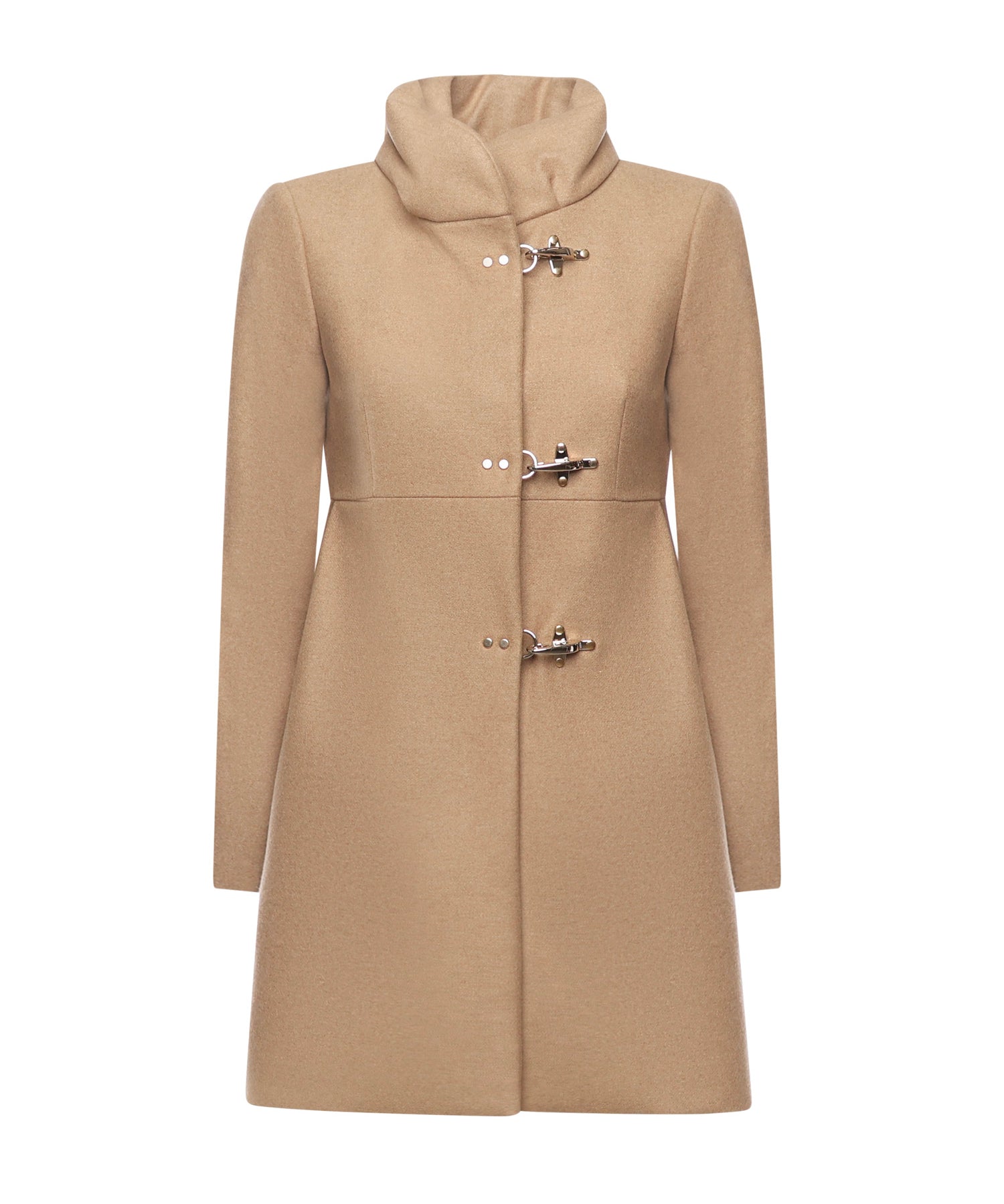 Cappotto Romantic in panno di lana mélange NAW5051Y050XMY C813 FAY 