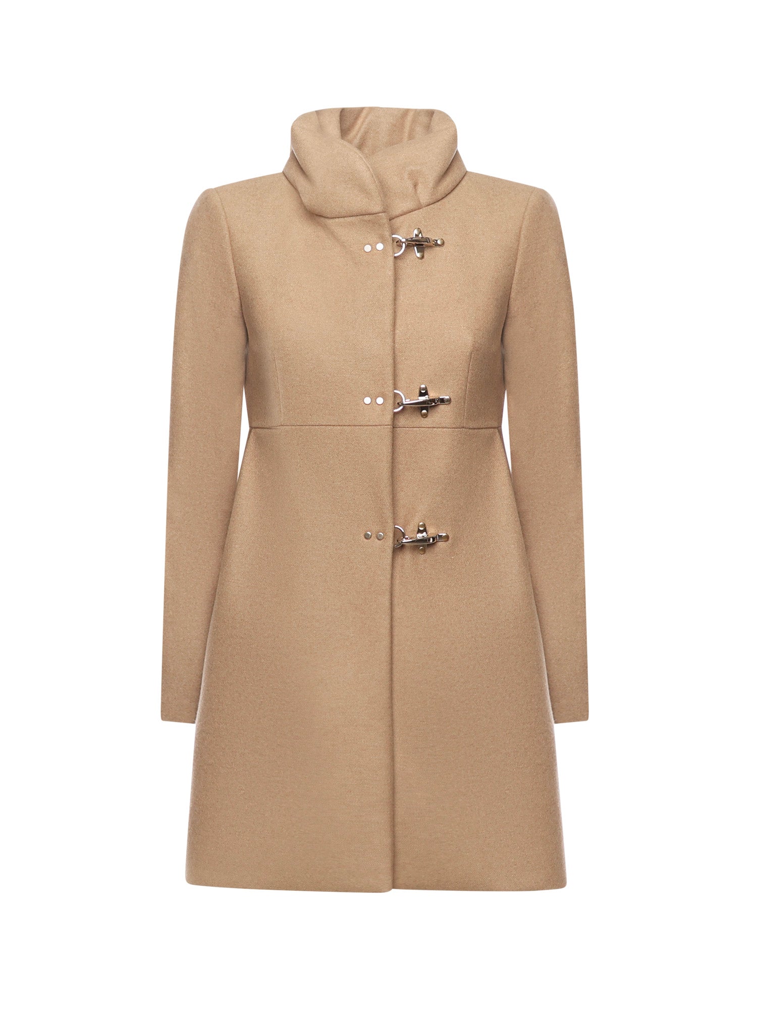 Cappotto Romantic in panno di lana mélange NAW5051Y050XMY C813 FAY 
