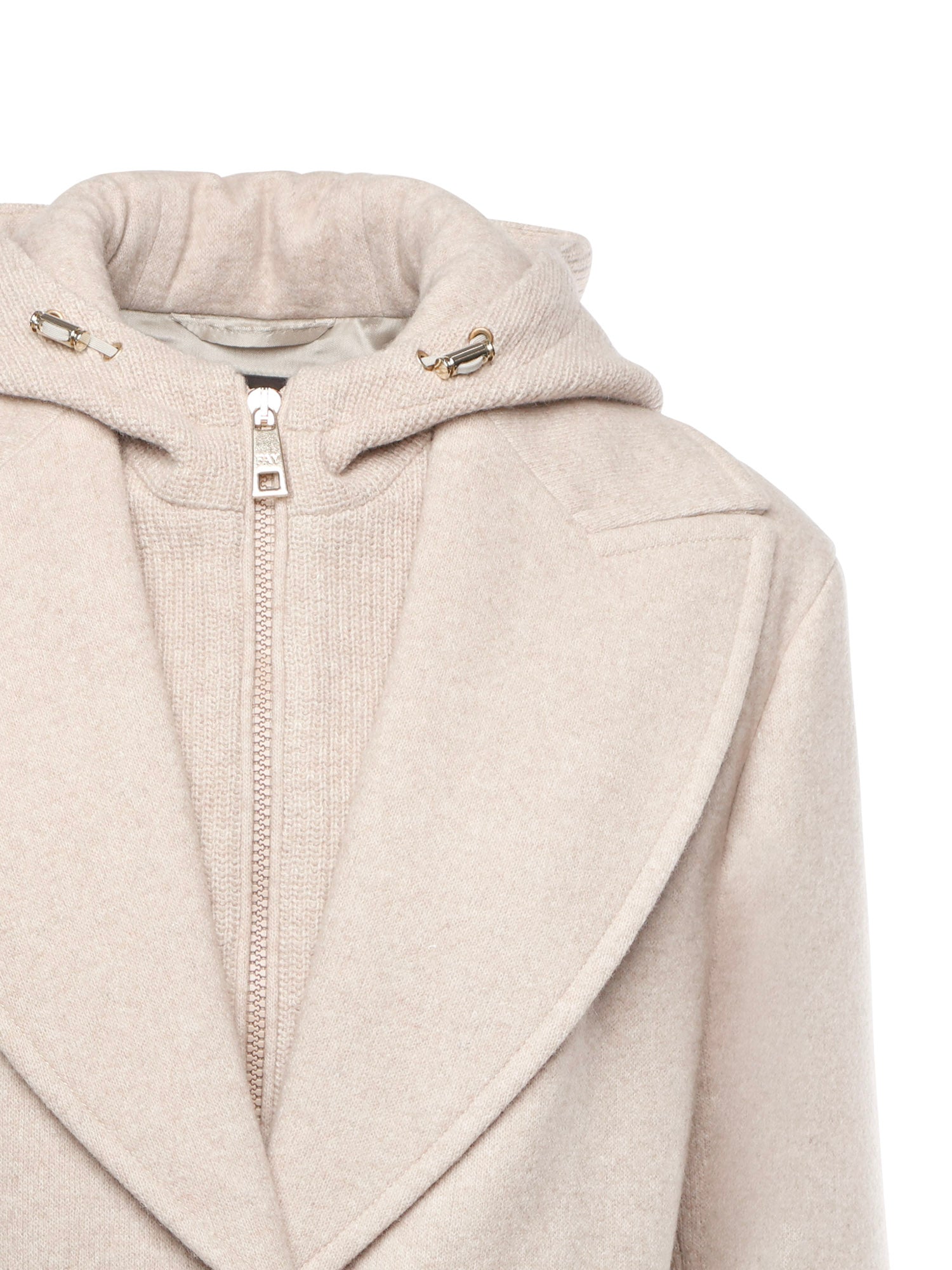 Cappotto double front in jersey di lana NAW5951333JXQB C205 FAY 