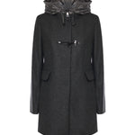 Toggle Coat in panno di lana mélange<BR/> NAW59513430XMY B803 FAY 