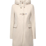 Toggle Coat in panno di lana mélange<BR/> NAW59513430XMY C002 FAY 