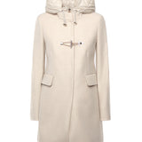 Toggle Coat in panno di lana mélange<BR/> NAW59513430XMY C002 FAY 