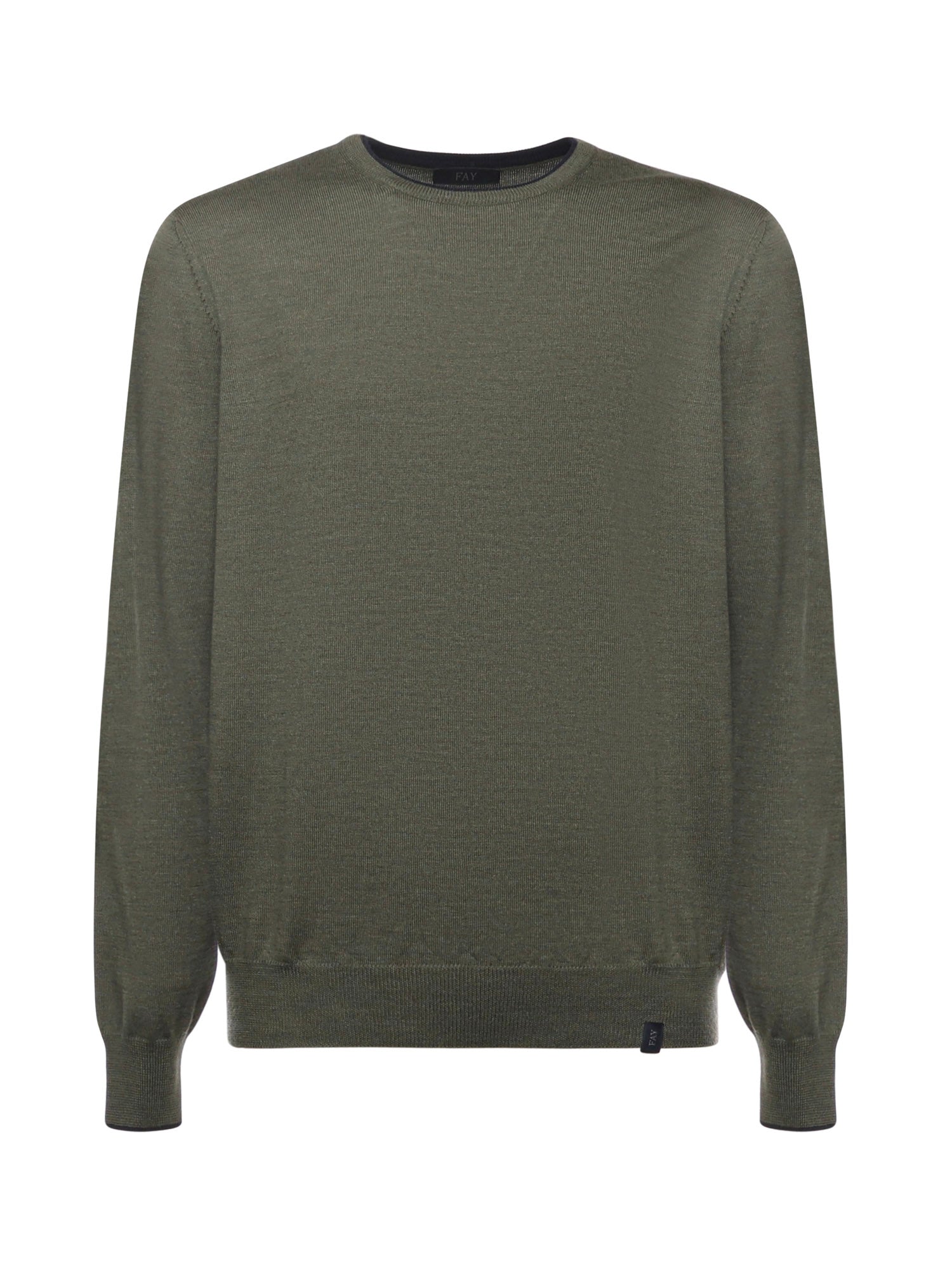 Pull girocollo in lana<BR/> NMMC1512230WJF 7C46 FAY 