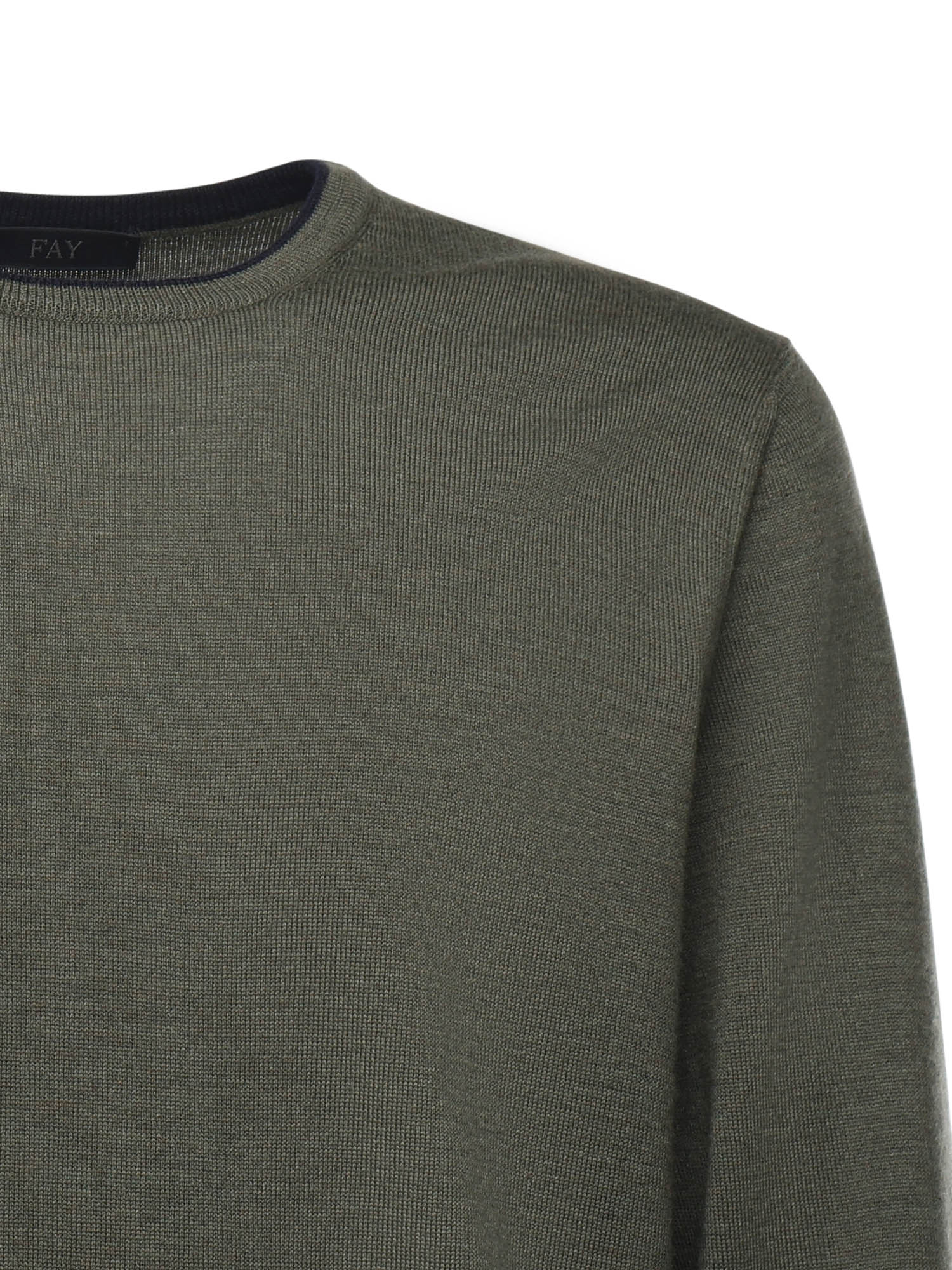 Pull girocollo in lana<BR/> NMMC1512230WJF 7C46 FAY 