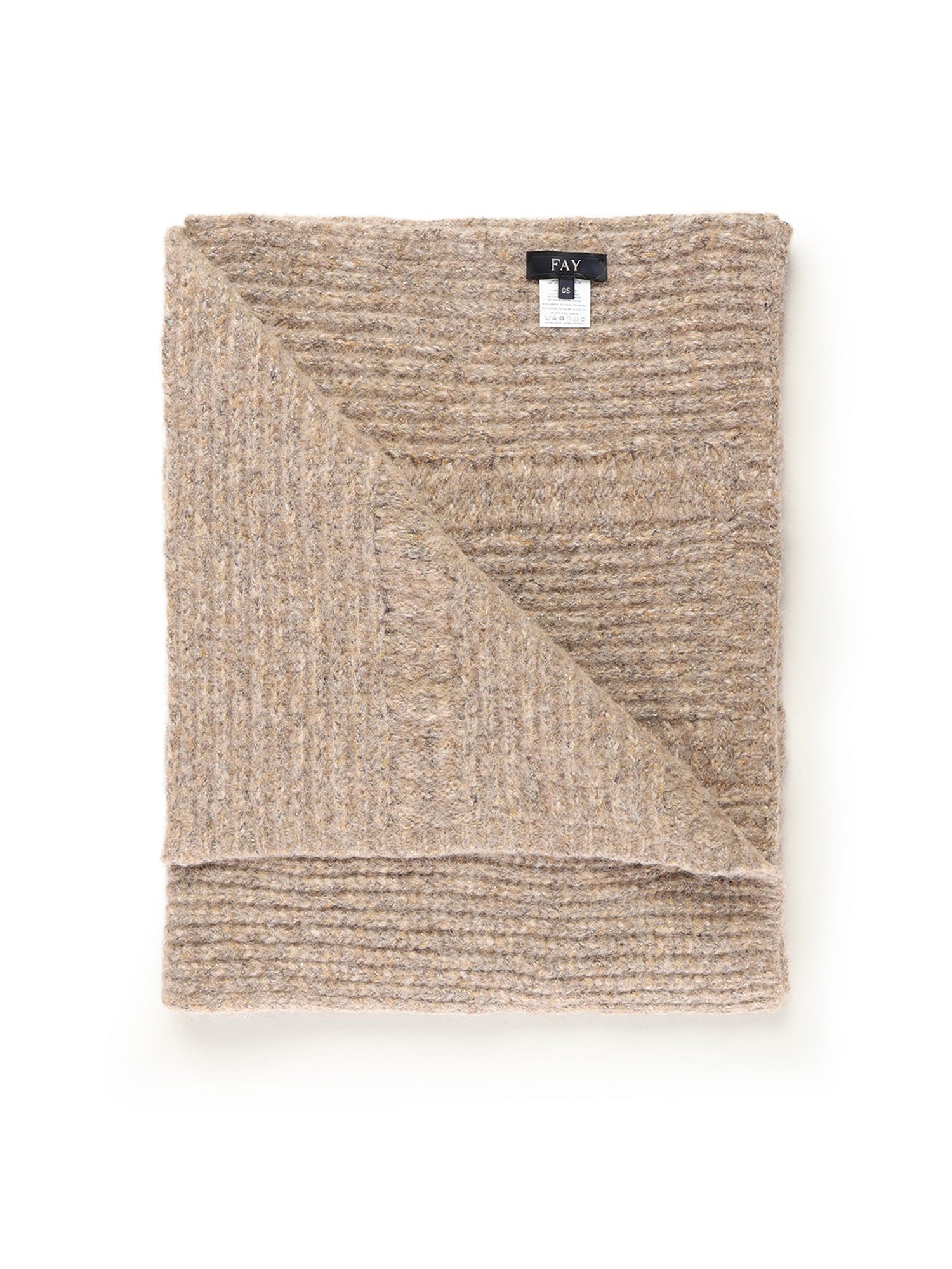 Sciarpa in alpaca mélange NSWF2516870XRS C813 FAY 