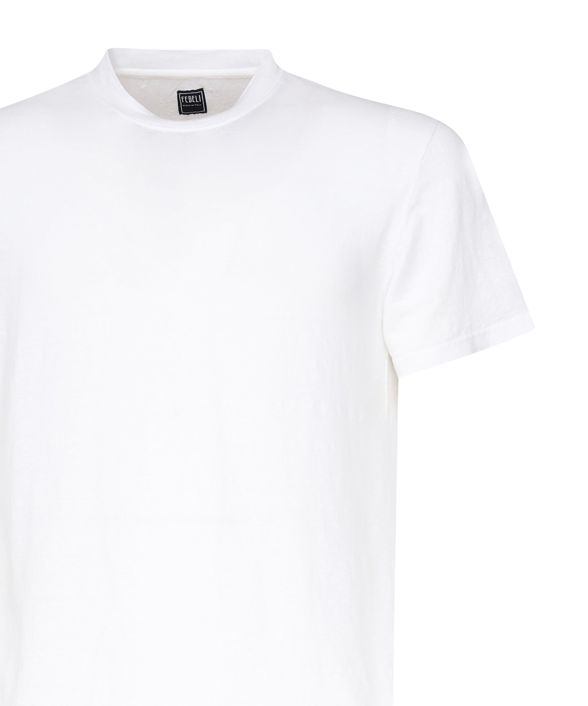 T-shirt in lino<BR/> 8UED0151 41 FEDELI 