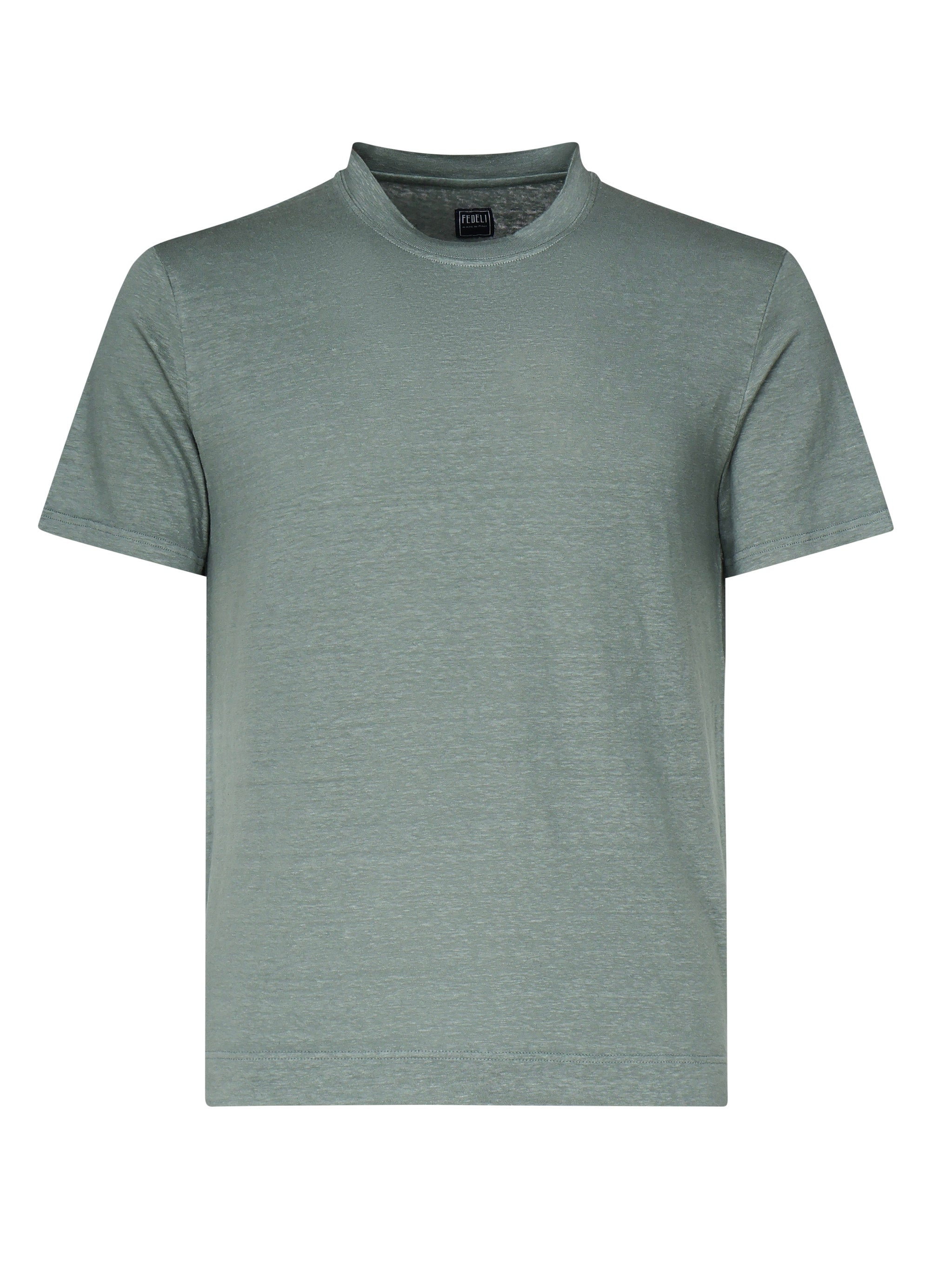 T-shirt in lino 8UED0151 710 FEDELI 