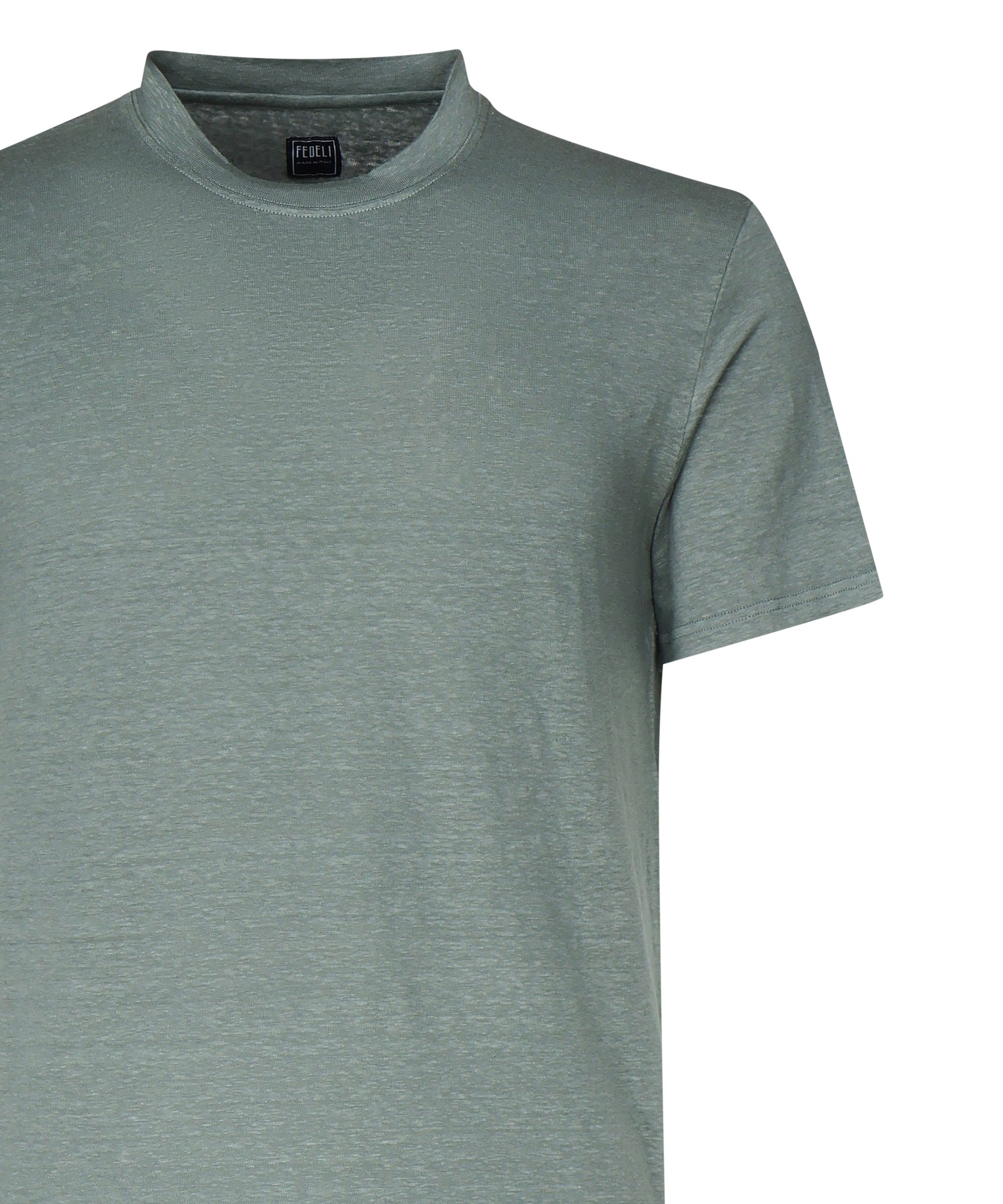 T-shirt in lino 8UED0151 710 FEDELI 