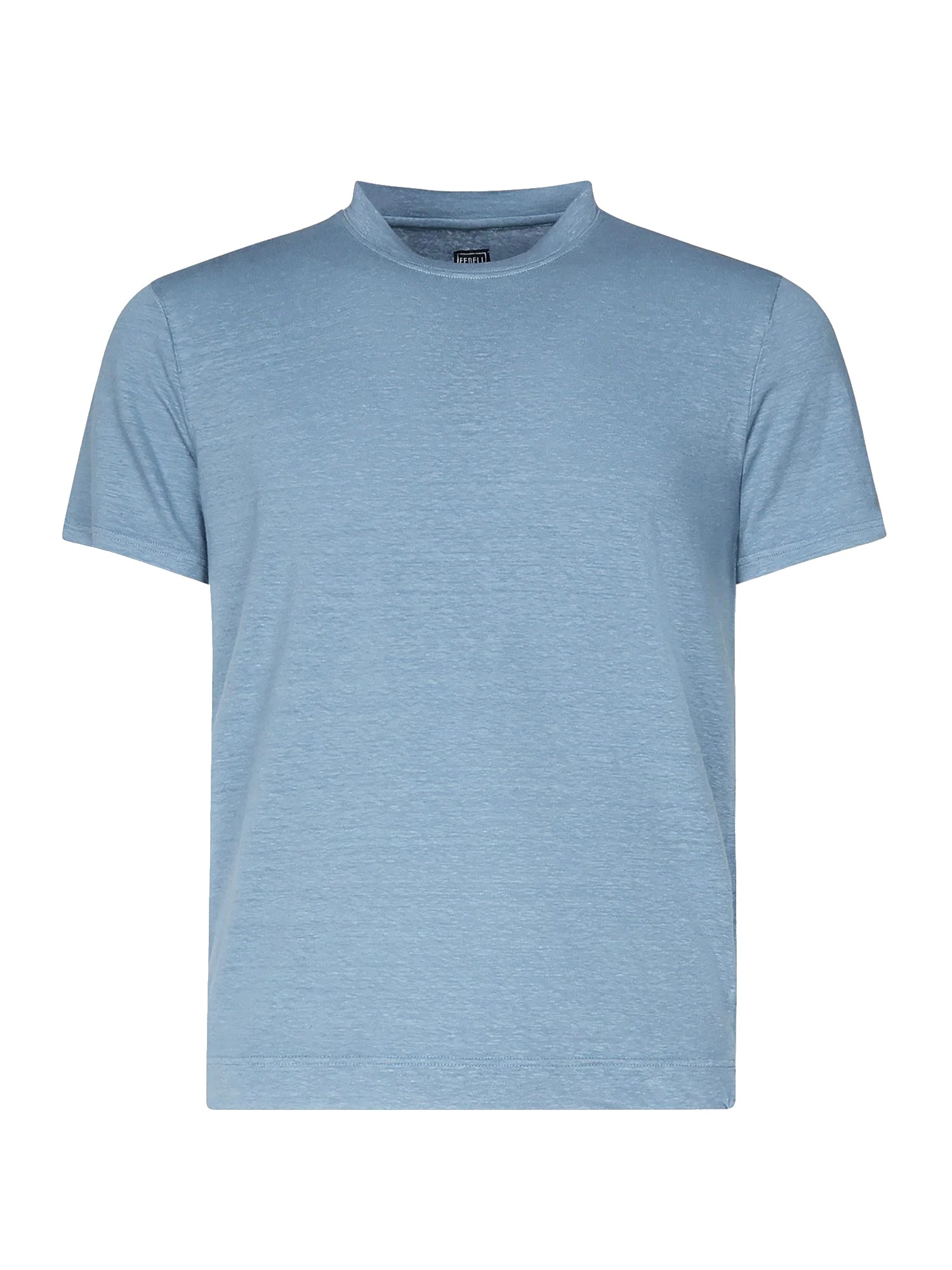 T-shirt in lino<BR/> 8UED0151 917 FEDELI 