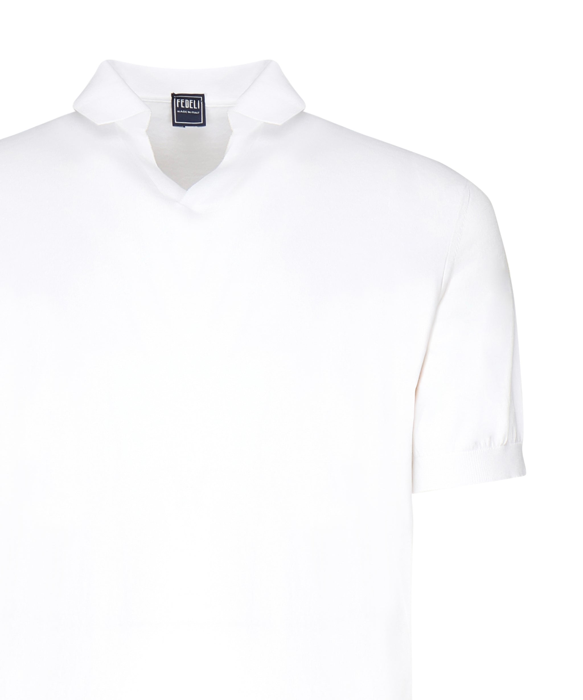 Polo in cotone organico 8UED5914 41 FEDELI 