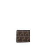 Portafoglio FF Bi-fold in tessuto 7M0169 ALWKF0L3T FENDI 