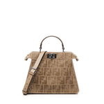 Borsa Peekaboo Small FF jacquard 8BN327 AT14F0EMR FENDI 