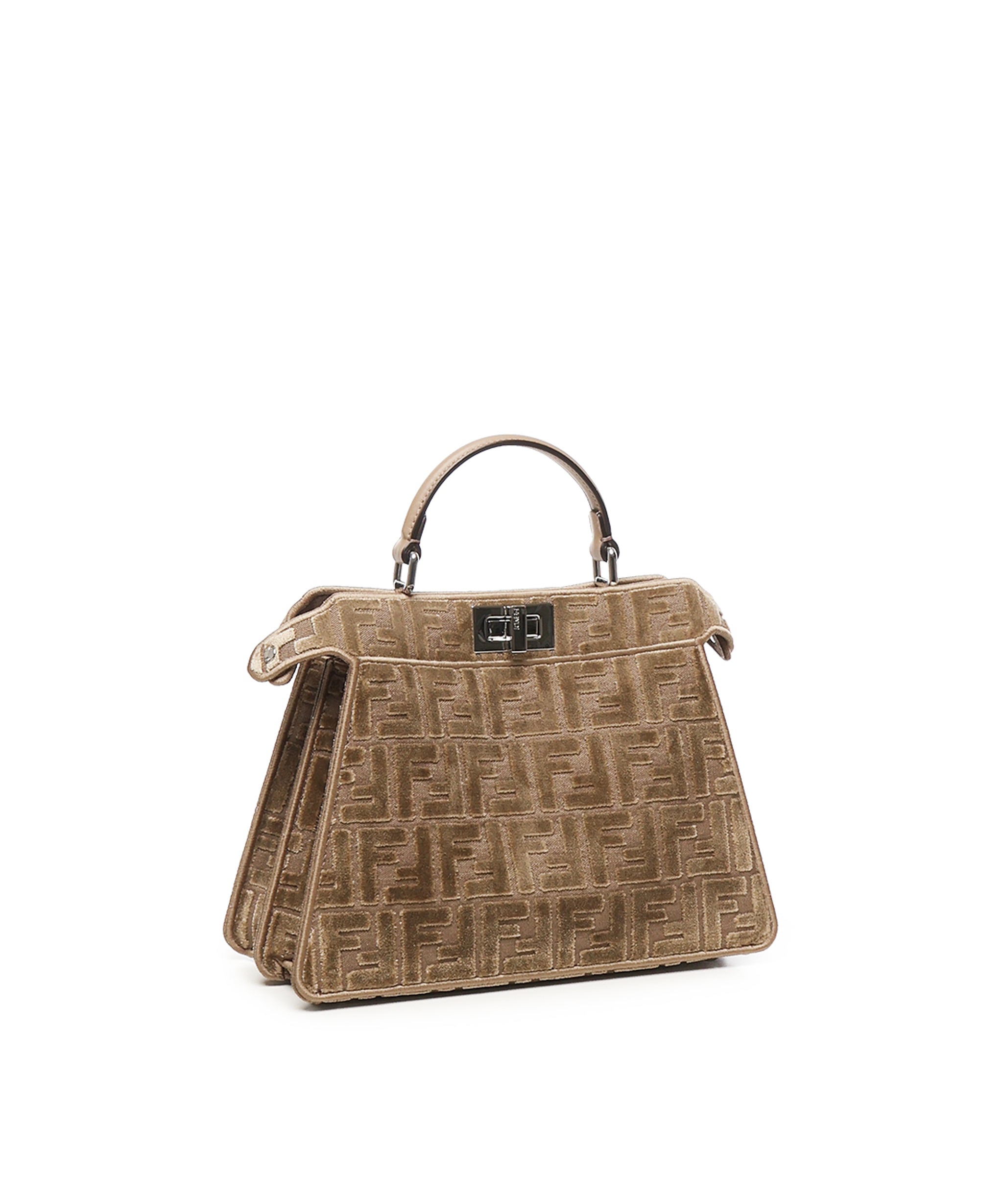 Borsa Peekaboo Small FF jacquard 8BN327 AT14F0EMR FENDI 