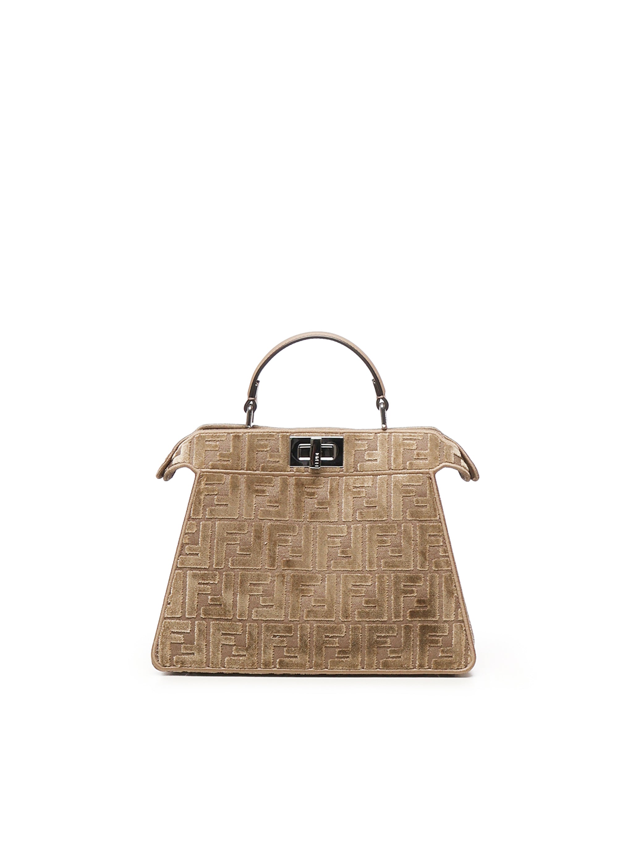 Borsa Peekaboo Small FF jacquard 8BN327 AT14F0EMR FENDI 