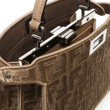 Borsa Peekaboo Small FF jacquard 8BN327 AT14F0EMR FENDI 