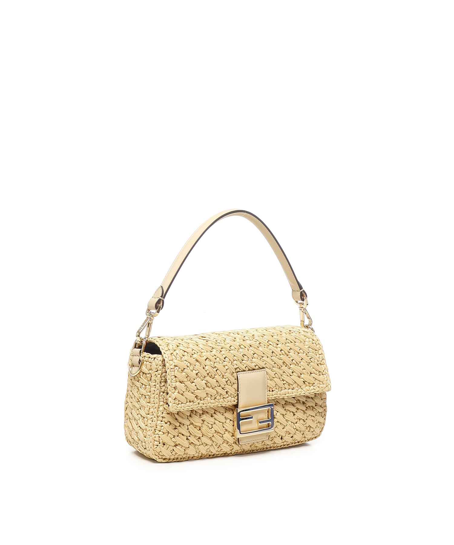 Borsa Baguette in fibra di viscosa crochet 8BR600 AV26F1PIY FENDI 