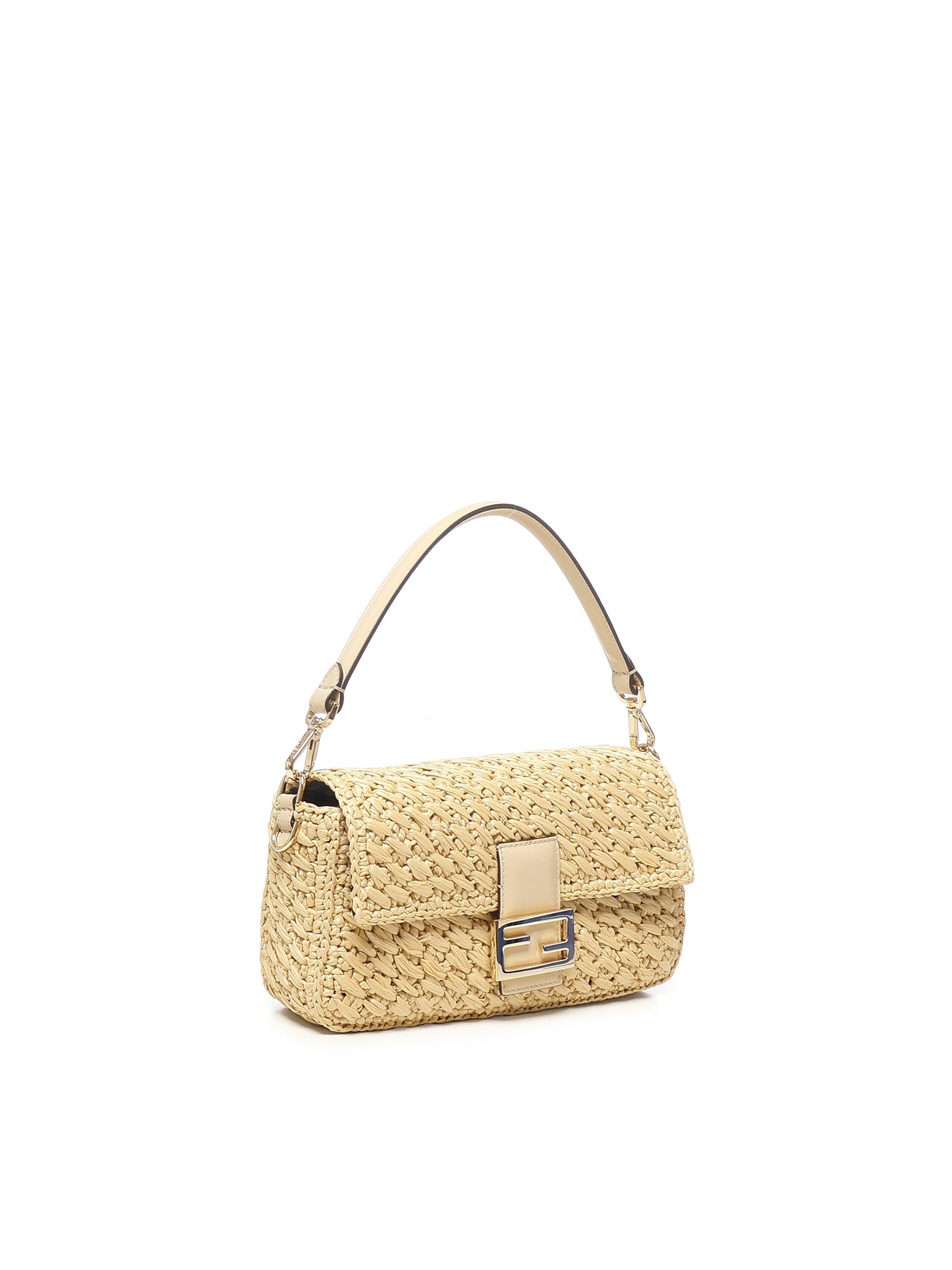 Borsa Baguette in fibra di viscosa crochet 8BR600 AV26F1PIY FENDI 