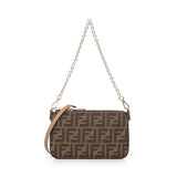 Pouch Baguette FF Jacquard 8BS073 AD23F1GE3 FENDI 