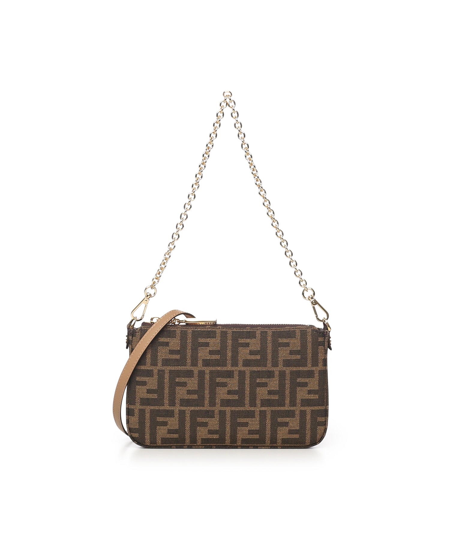 Pouch Baguette FF Jacquard 8BS073 AD23F1GE3 FENDI 