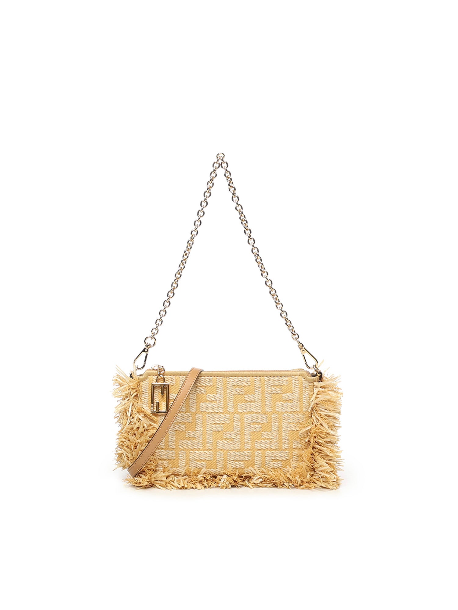 Pouch Baguette FF Jacquard 8BS073 AV23F17A1 FENDI 