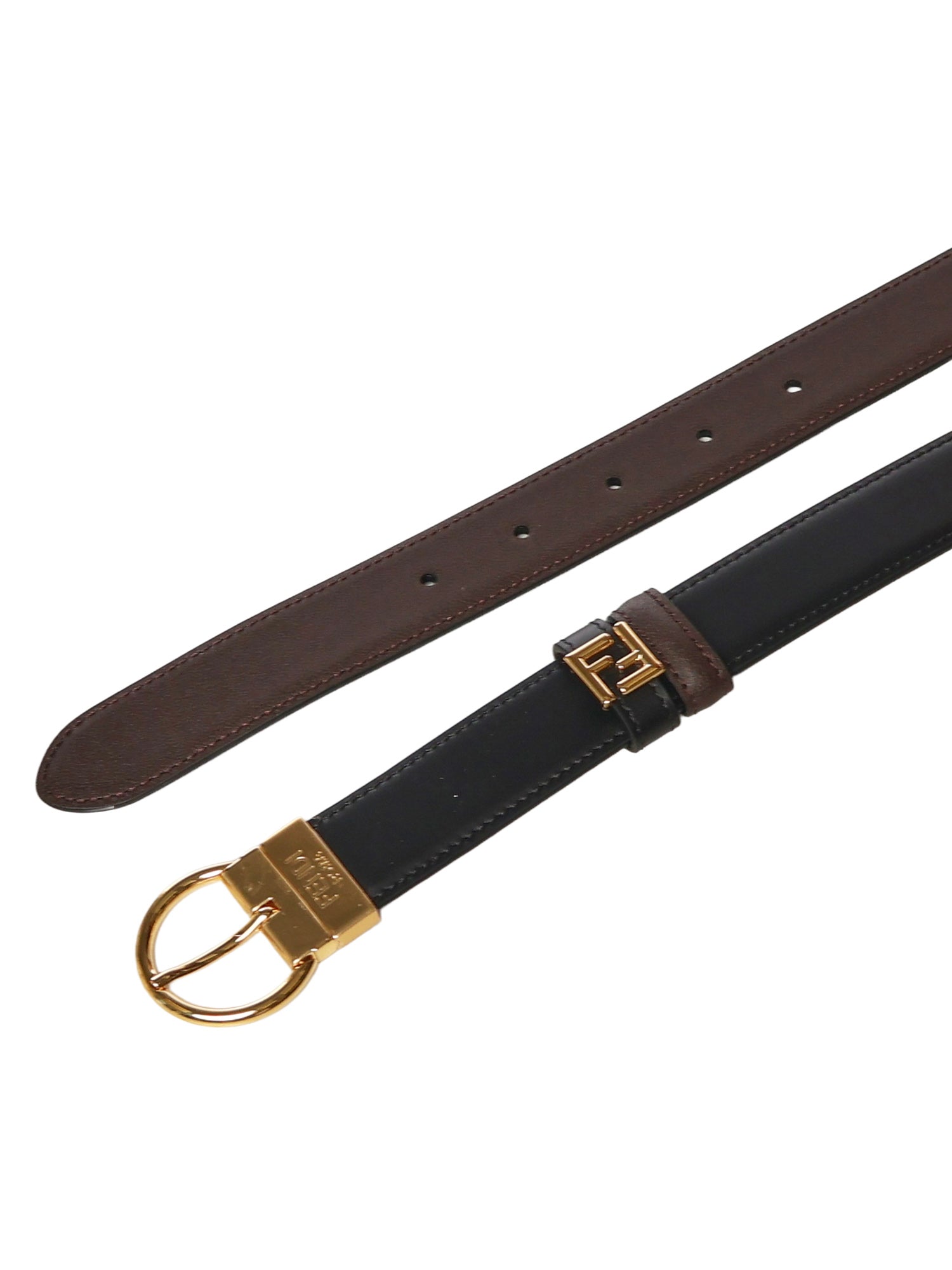 Cintura FF in pelle 8C0686 ANH7F1L2J FENDI 