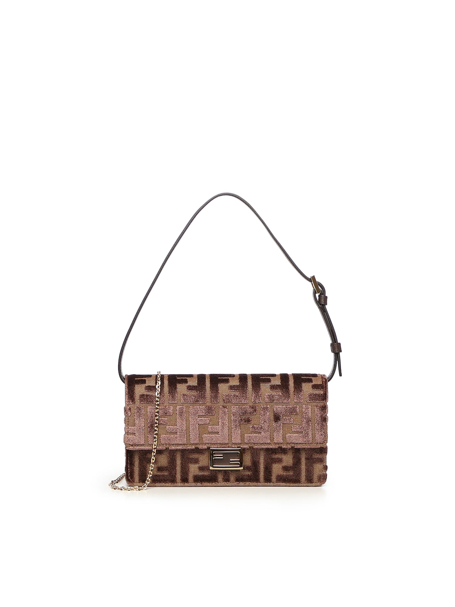 Portafoglio con catena Baguette 8M0498 AT14F0L1B FENDI 