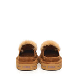 Sabot in camoscio e visone 8R8777 AYA0F1TP4 FENDI 