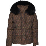 Giacca da sci FF jacquard FAN152 AWYDF118W FENDI 