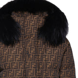 Giacca da sci FF jacquard FAN152 AWYDF118W FENDI 