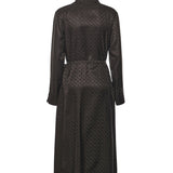 Abito chemisier in seta FF jacquard FDD443 AUQGF1T6H FENDI 