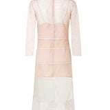 Abito midi in pizzo FDD444 AYNHF1M26 FENDI 