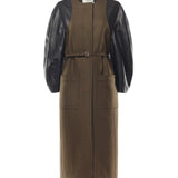 Cappotto midi in lana FF6150 AJ0KF1T6G FENDI 