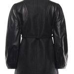 Giacca in lana e pelle<BR/><BR/> FJ7650 AJ0KF0TAZ FENDI 