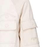 Giacca in denim di cotone FLF802 AT23F08QQ FENDI 